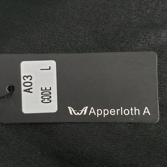 Appercloth A Stretchy Black Faux Leather Pants with Soft Inside NWT Size L - Picture 11 of 13